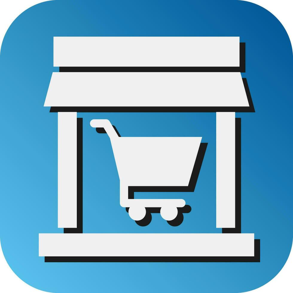 Online Pharmacy Vector Glyph Gradient Background Icon For Personal And Commercial Use.
