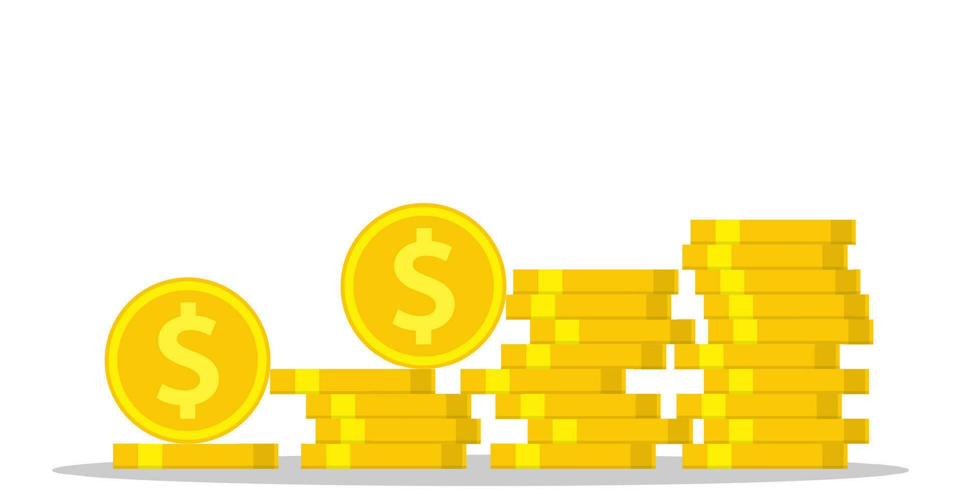 Coins stack icon 35882796 Vector Art at Vecteezy