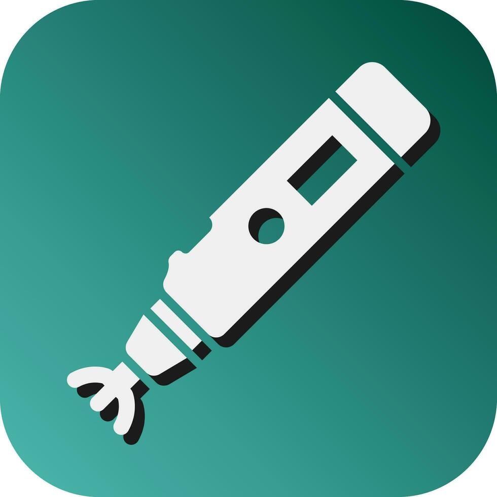 Tonometer Vector Glyph Gradient Background Icon For Personal And Commercial Use.