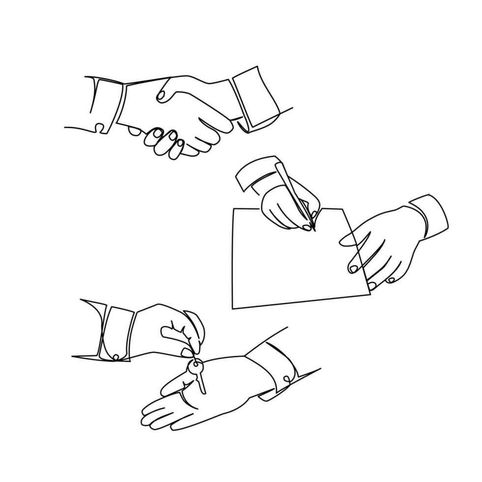 Hands vector illustration