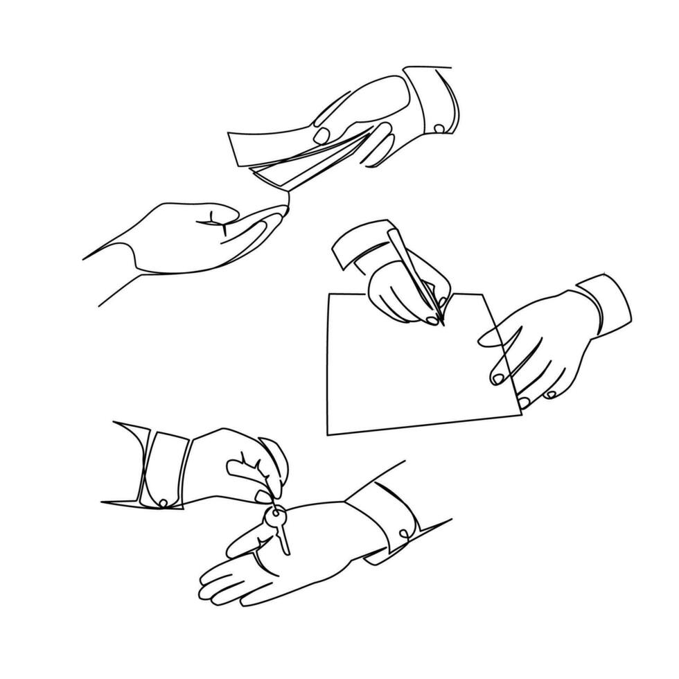 Hands vector illustration