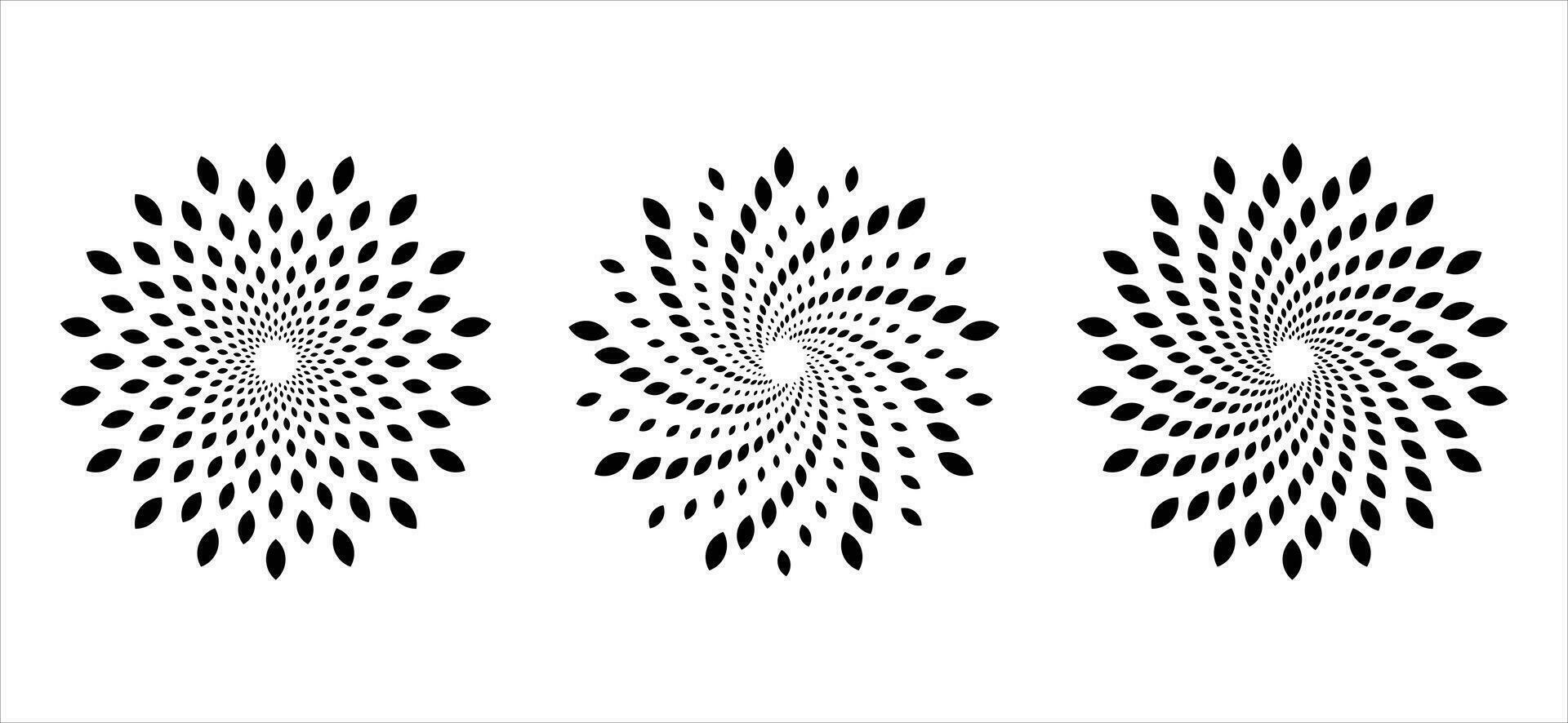 circle pattern vector