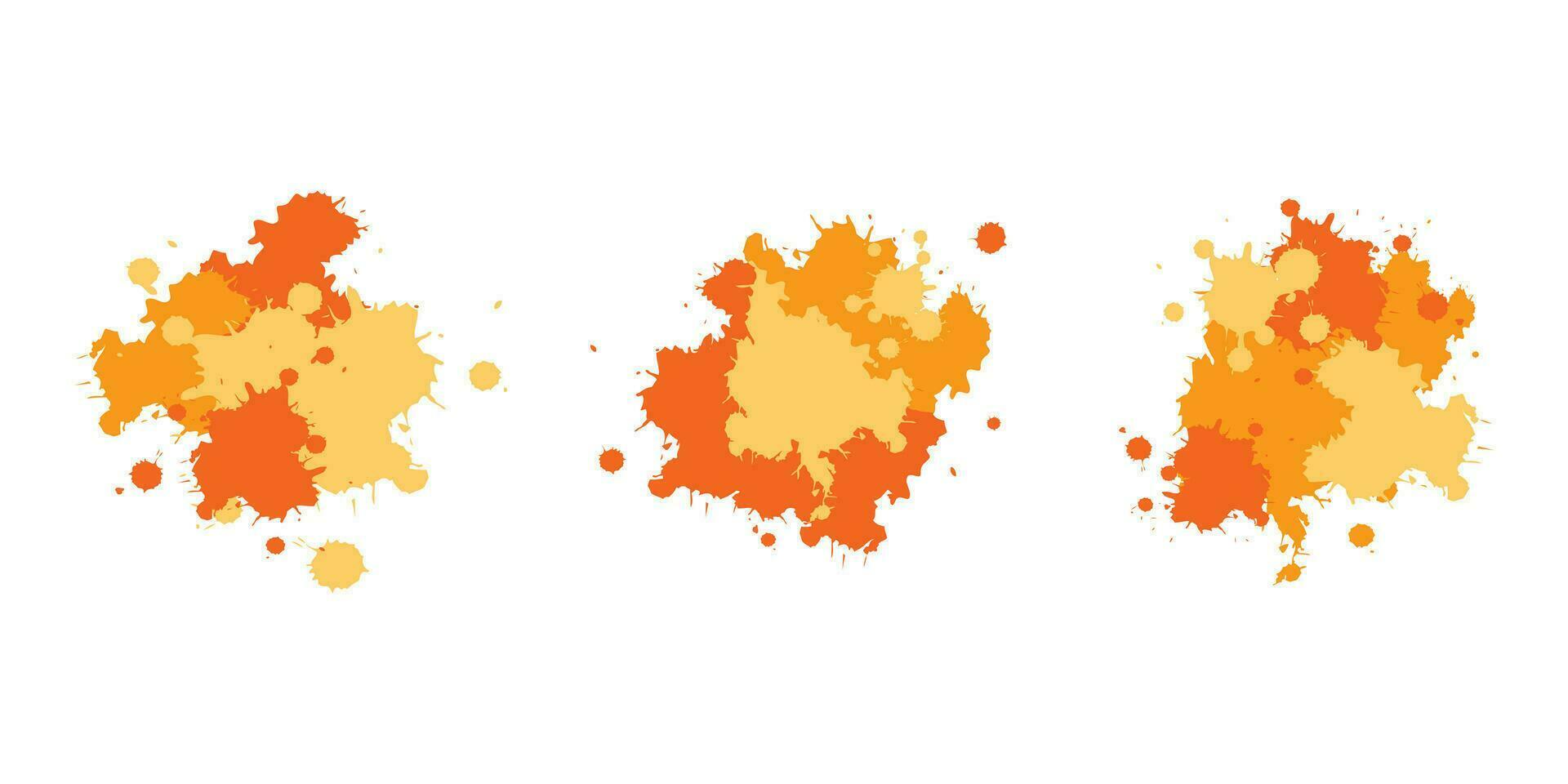 color splash brush vector