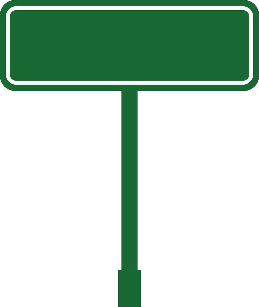 la carretera firmar icono en plano aislado en Bosquejo modelo para un texto. autopista tráfico blanco plato la carretera firmar en realista estilo peligro blanco advertencia vacío señales. vector para aplicaciones web