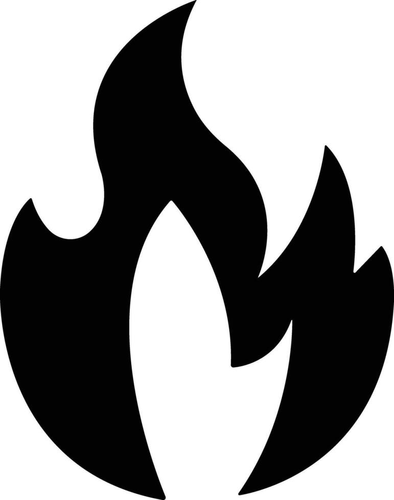 fuego icono en plano estilo. fuego fuego símbolo aislado en hoguera silueta logotipo emergencia relacionado contiene tal automatizado externo desfibrilador, sirena vector aplicaciones sitio web