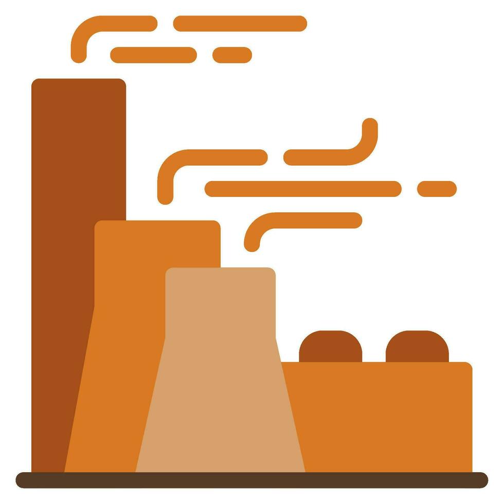 Logistic factory object vector illustration