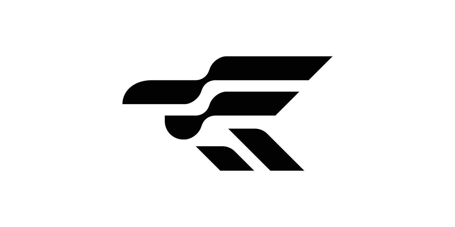 águila logo diseño, resumen logo, libertad logo, icono vector, símbolo. vector