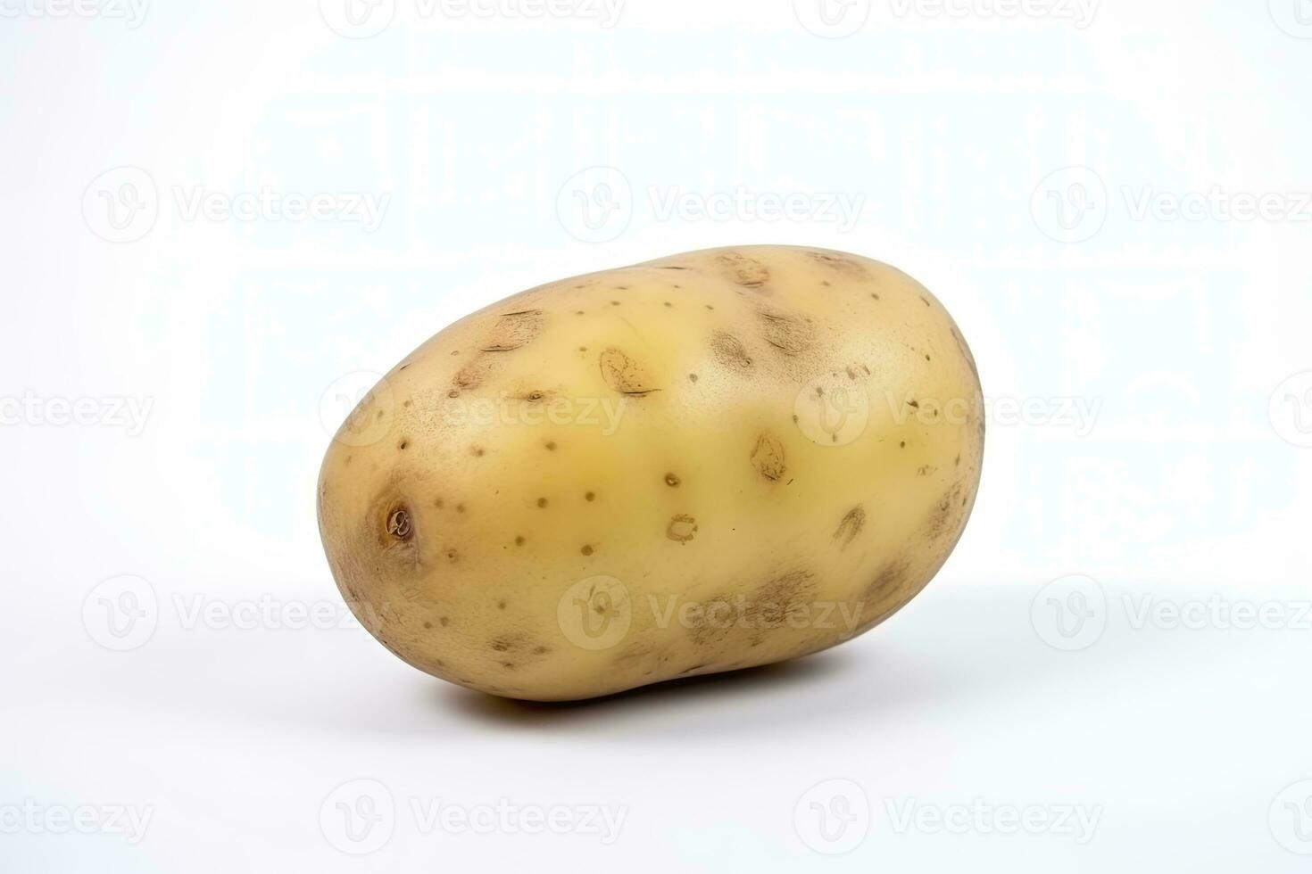 AI generated Potato isolated on white background. AI Generated photo