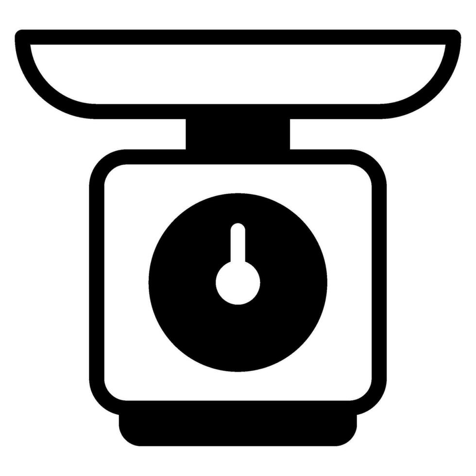 Logistic weigh scale object vector illustration