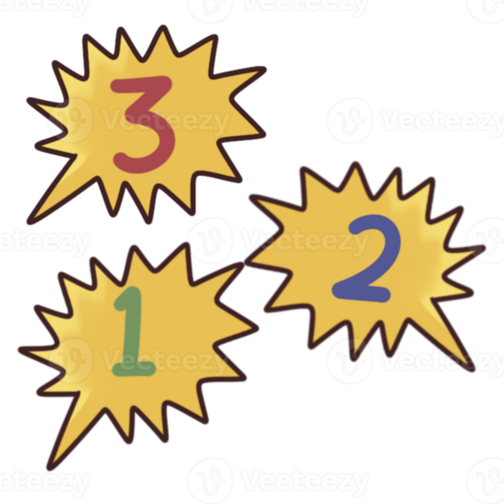 Countdown New Year png