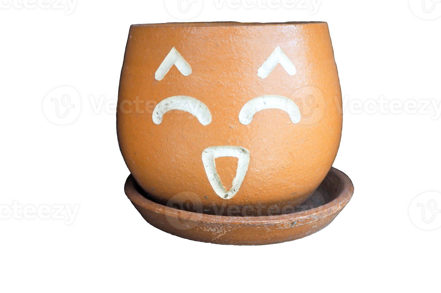 fleur pot avec visages montrant sentiments png