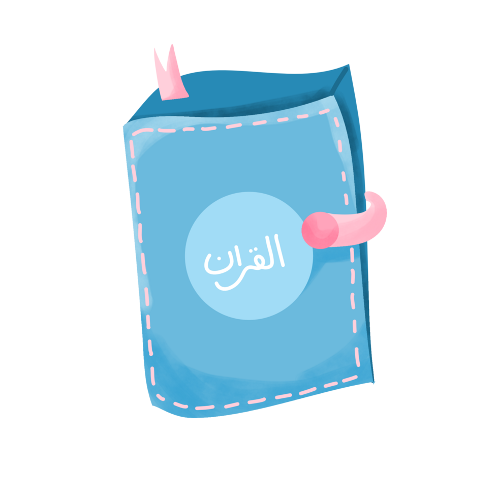 cute quran illustration png