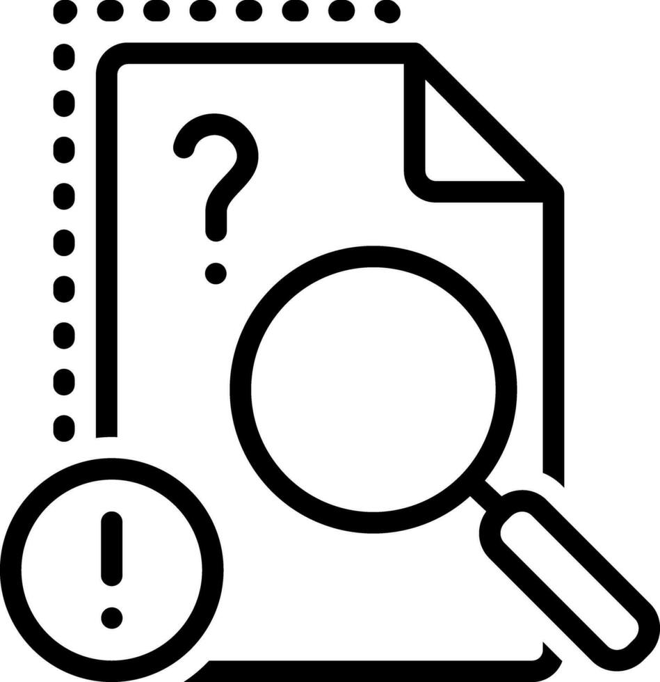 Black line icon for exist vector