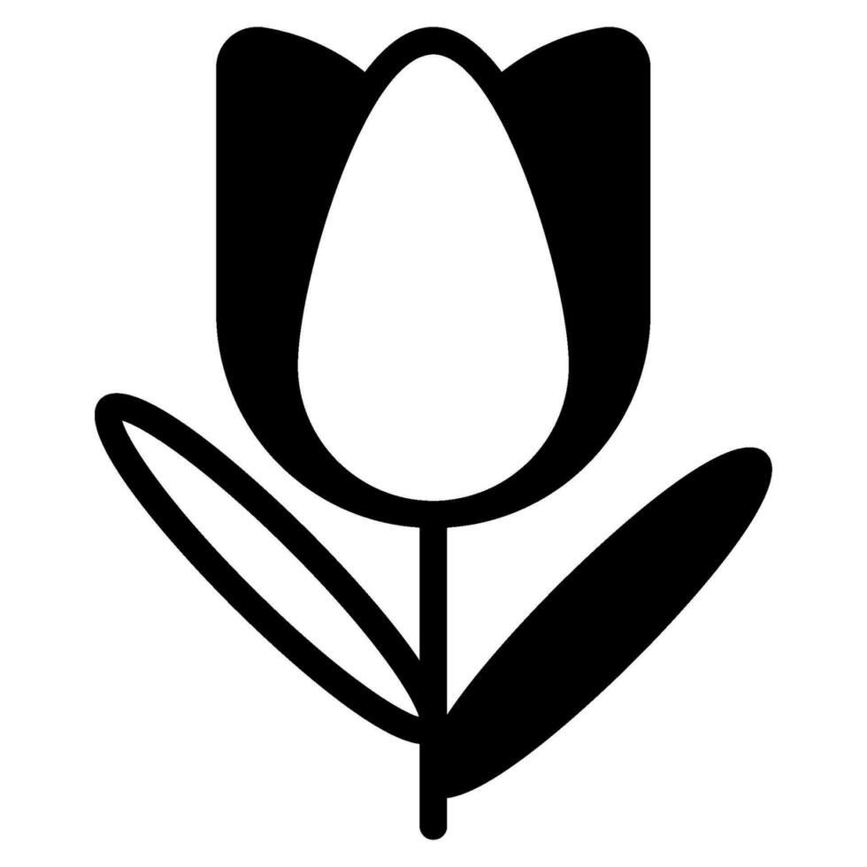 Spring tulip Vector object illustration