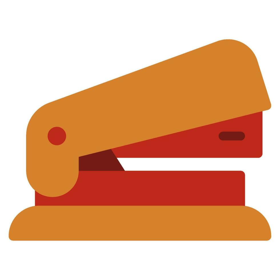 office tools stapler vector object illustration