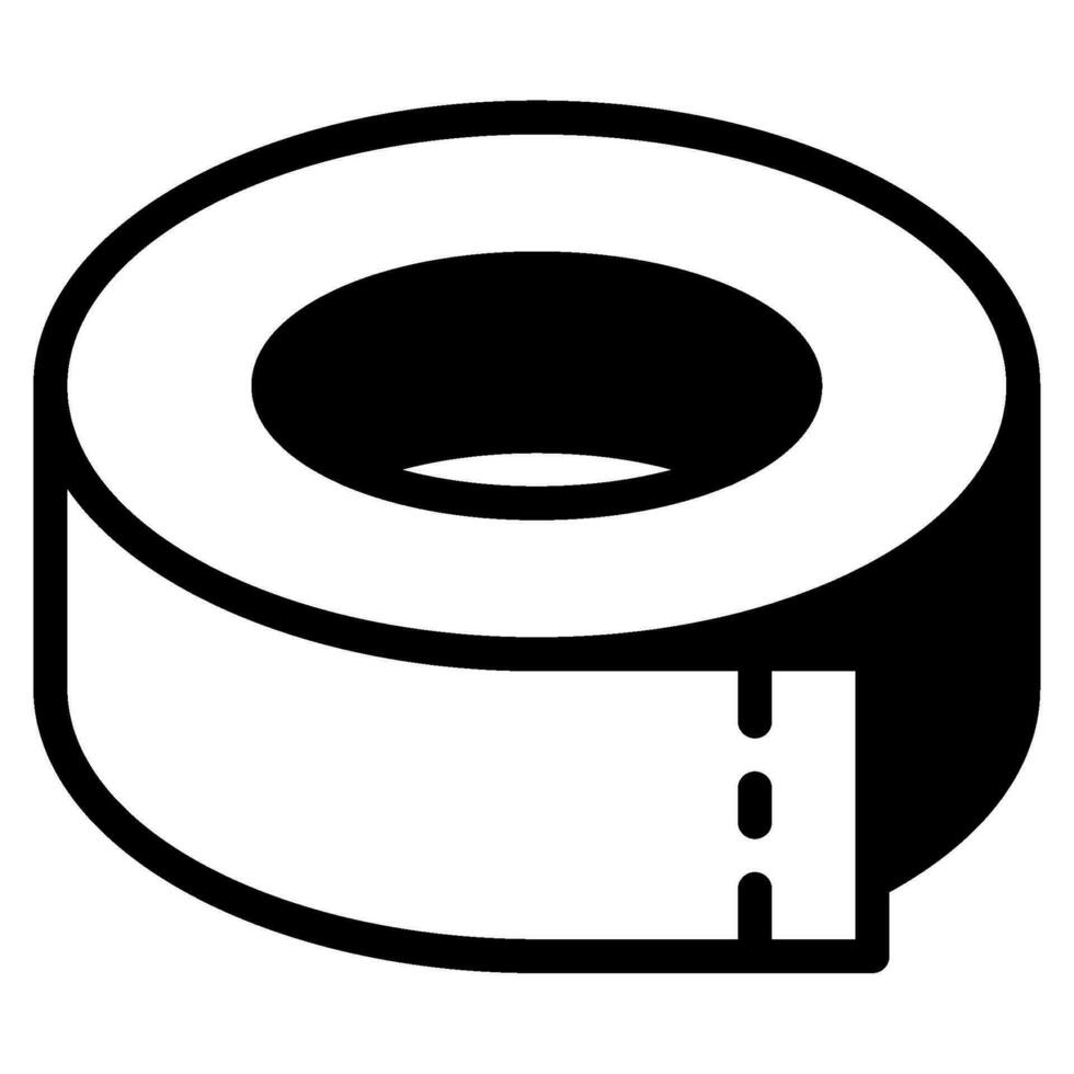 office tools Adhesive Tape vector object illustration