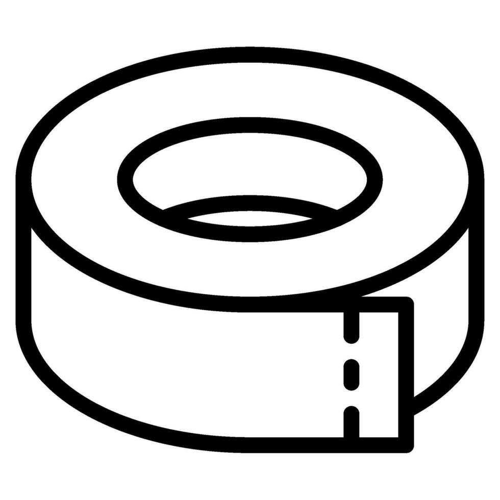 office tools Adhesive Tape vector object illustration