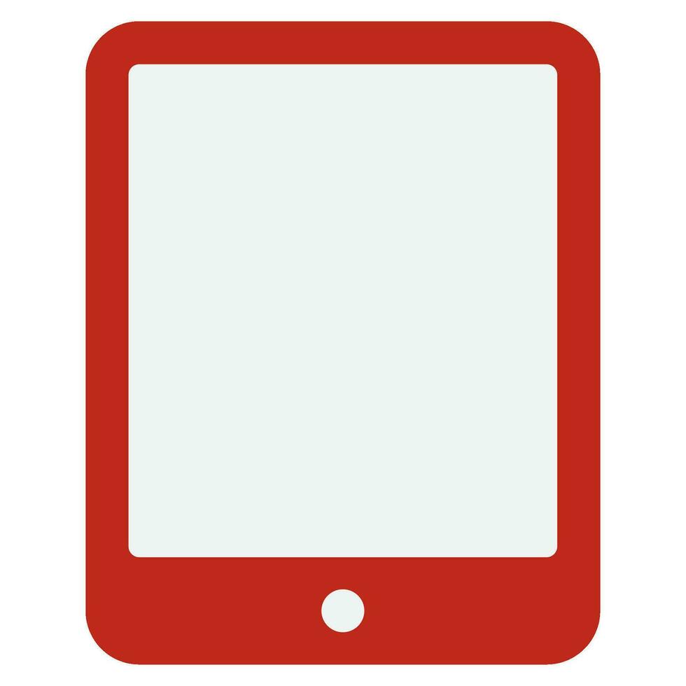 office tools tablet vector object illustration