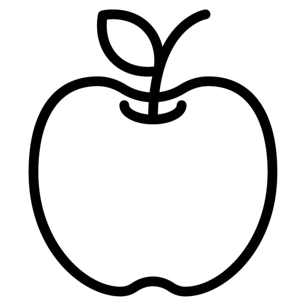 primavera manzana vector objeto ilustración