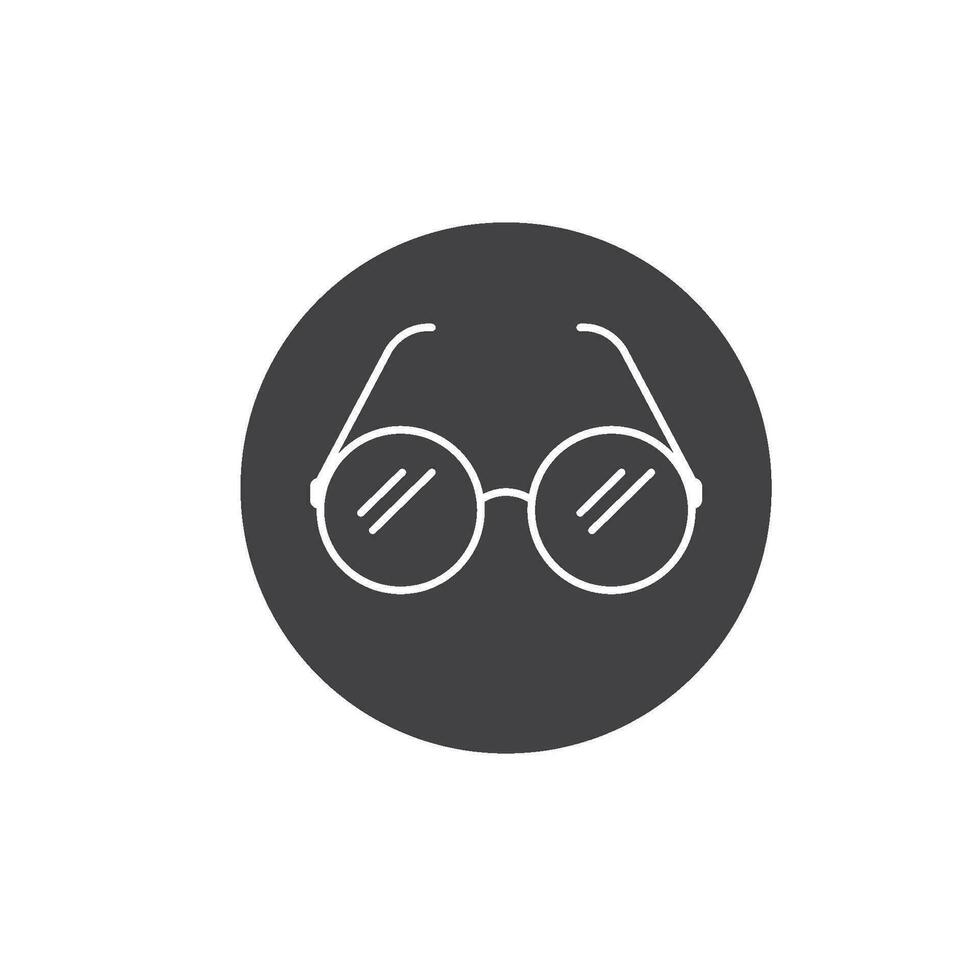 reading glasses icon vector design template