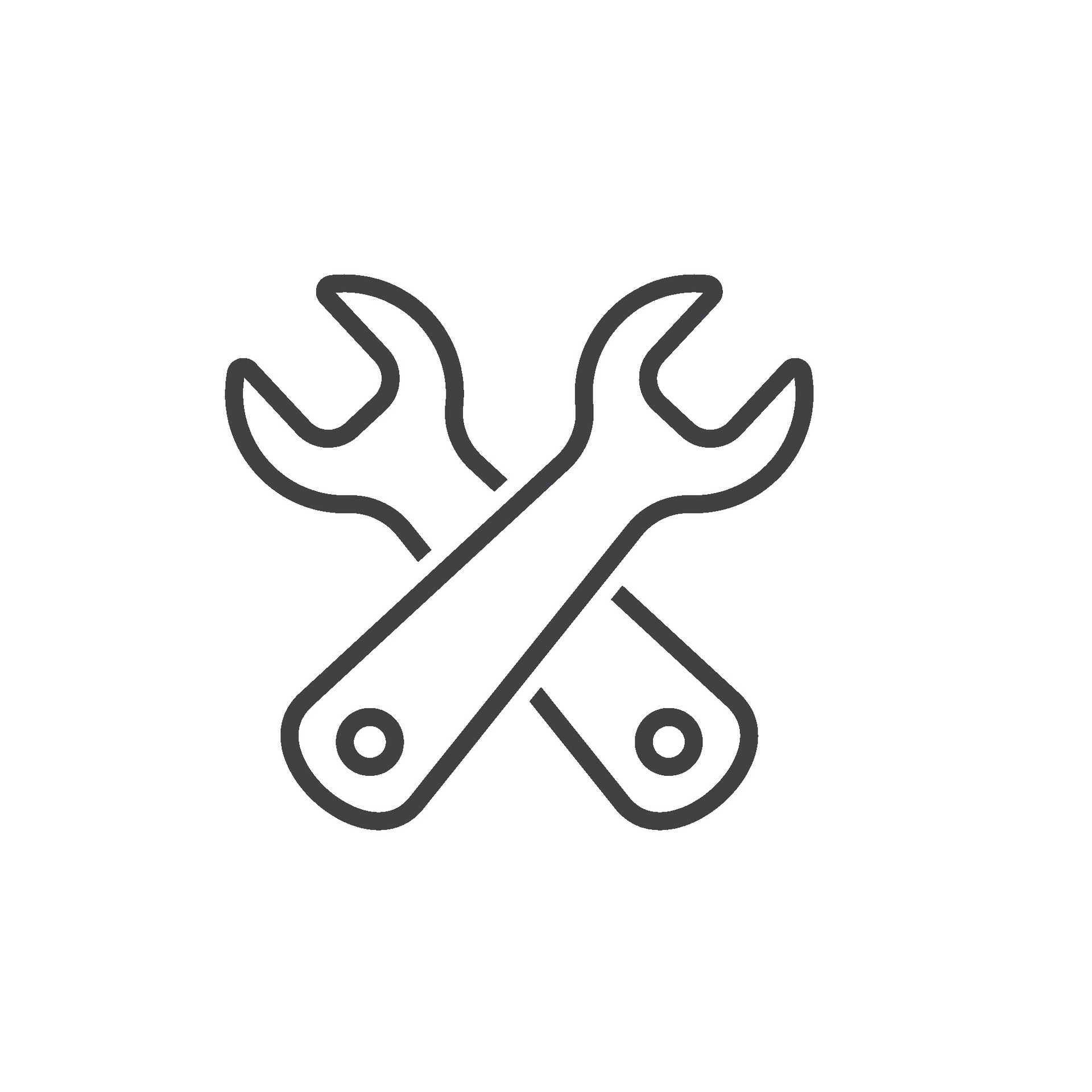 wrench crossed icon vector element design template 35887595 Vector Art