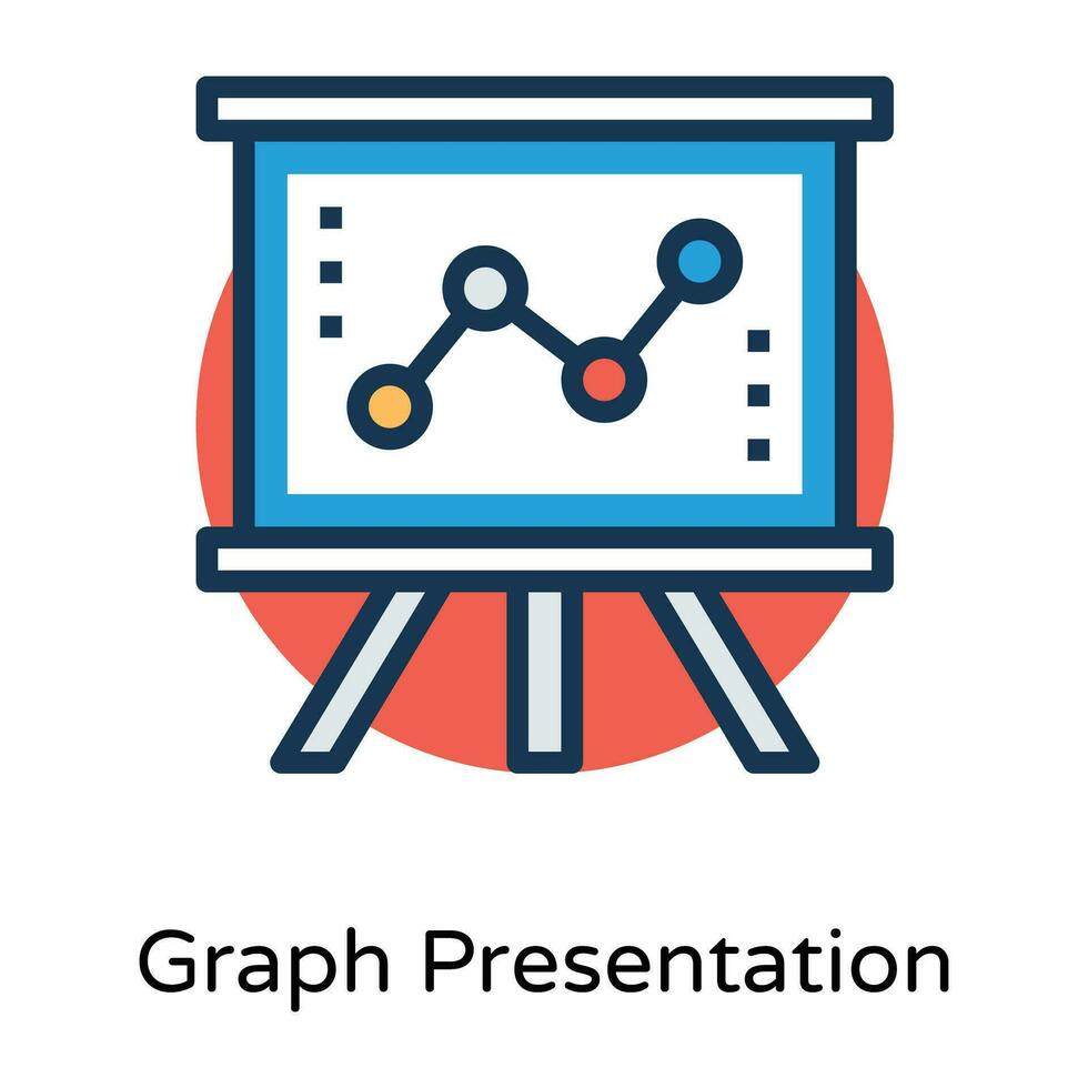 Trendy Business Analysis vector