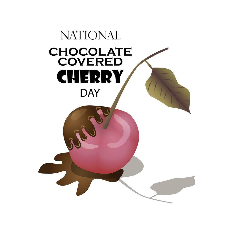 National Chocolate Covered Day Sign and Badge vector