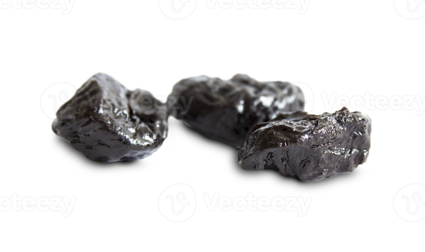 Dried plum isolated on a transparent background. Prunes png
