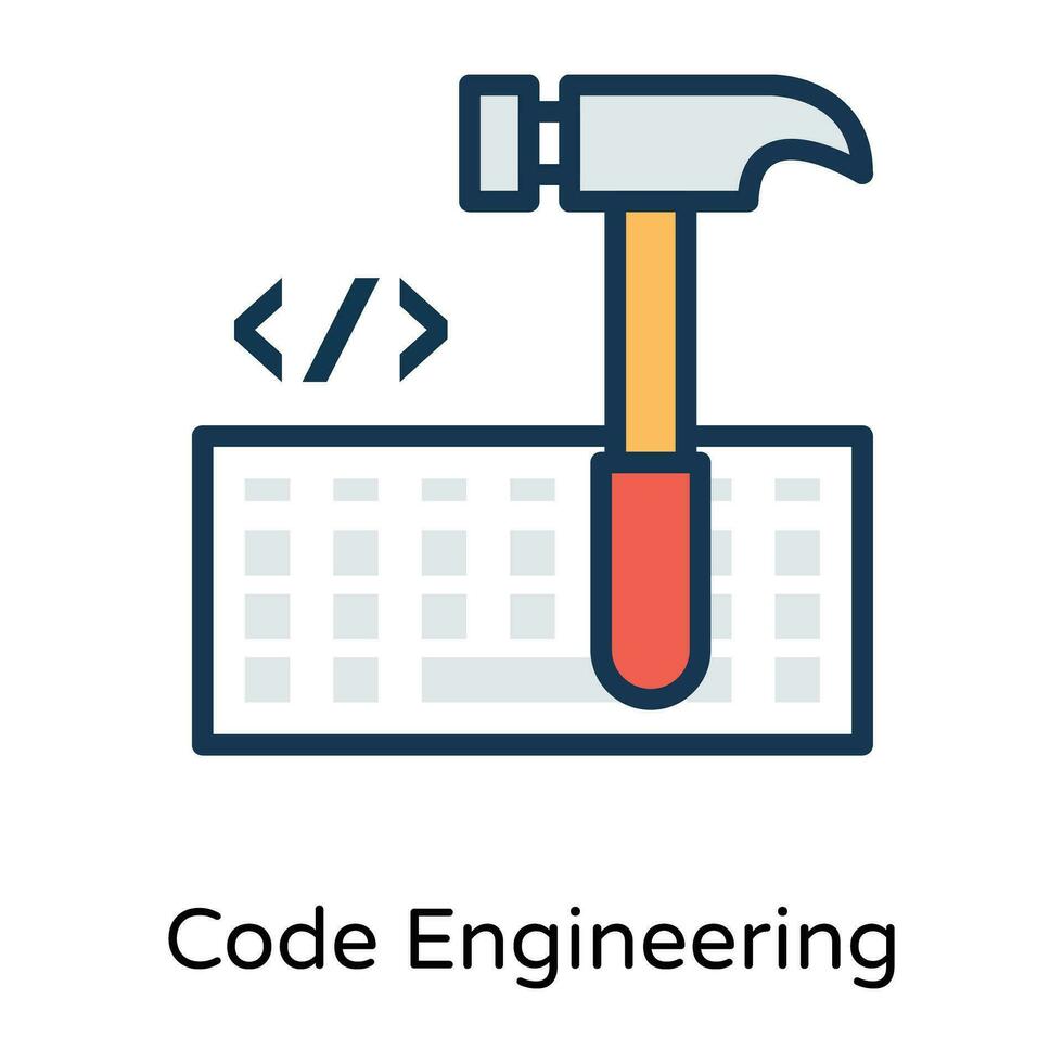 Trendy Code Engineering 35888981 Vector Art at Vecteezy