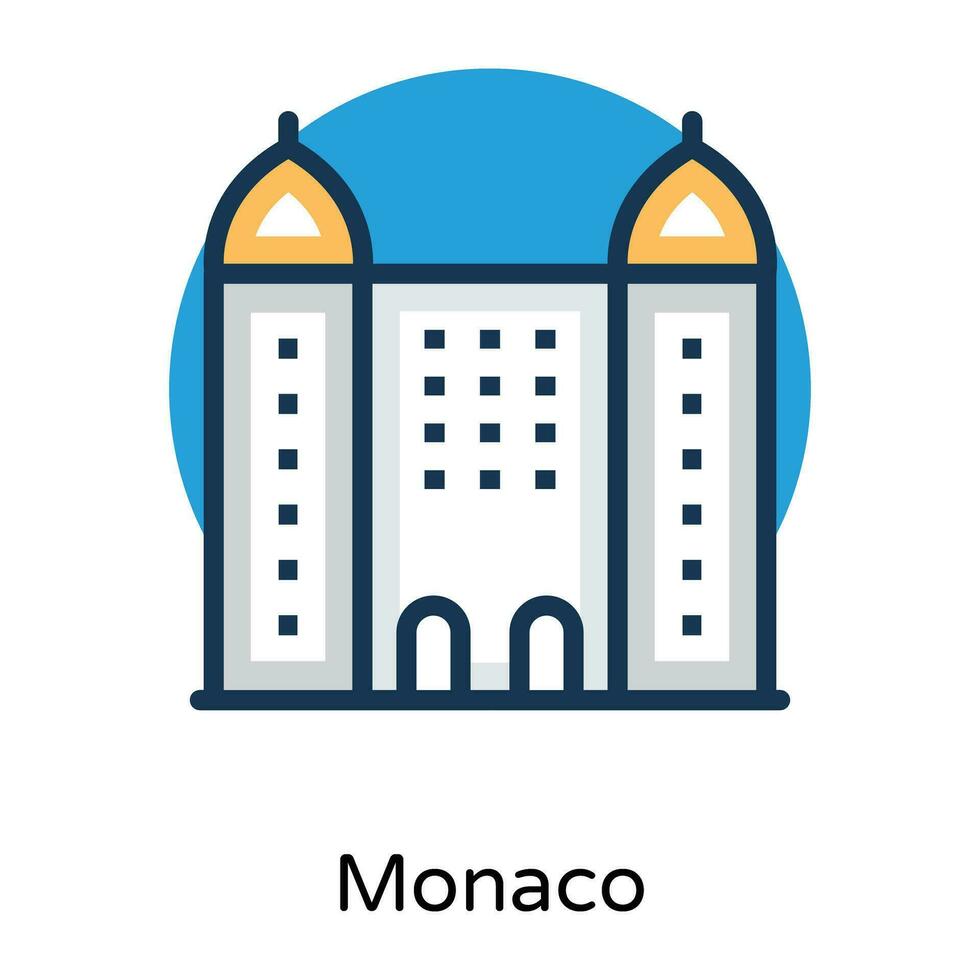 Trendy Monaco Concepts vector