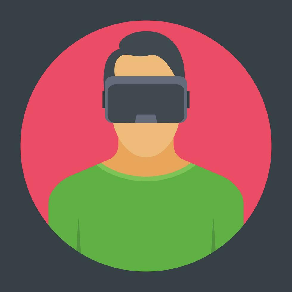 Trendy VR Headset 35889053 Vector Art at Vecteezy