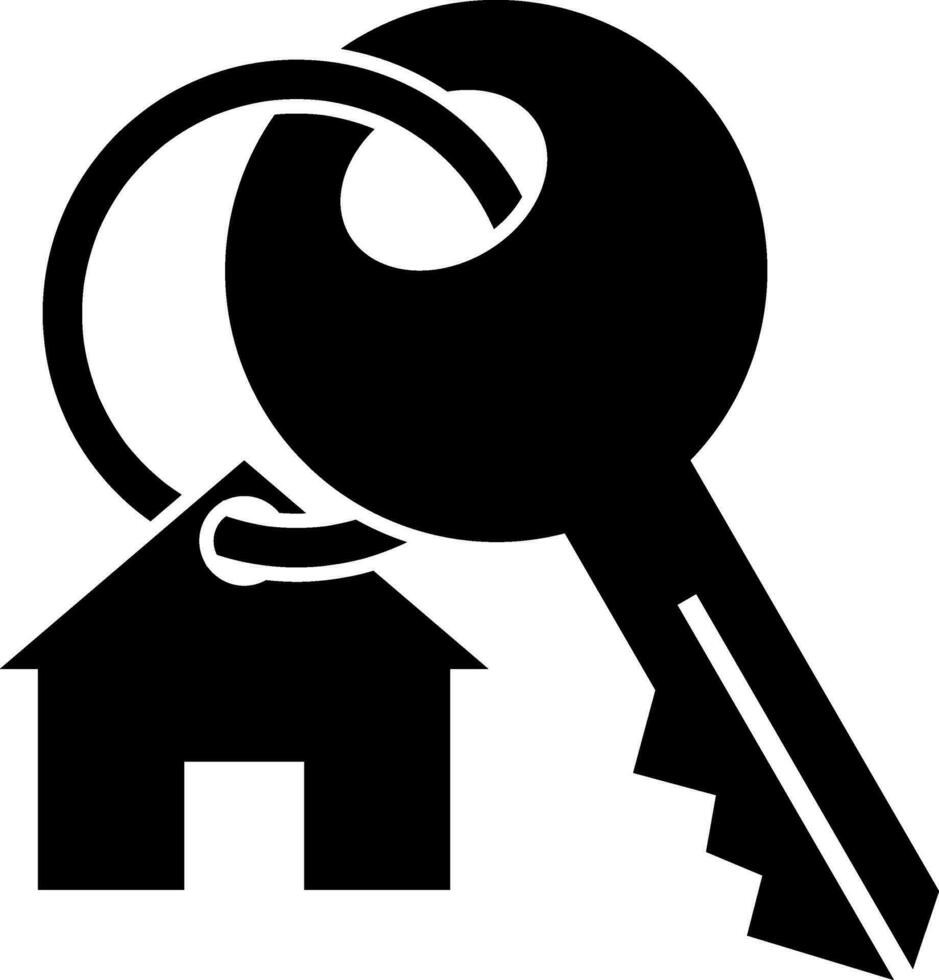 Real estete icon Sketch key clipart vector