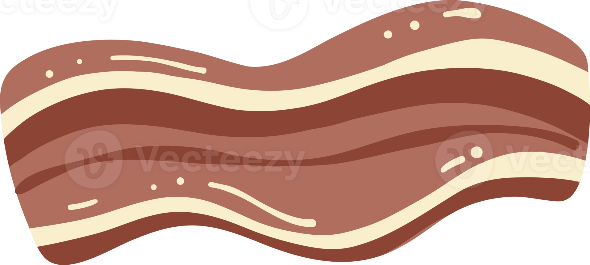 cooked Bacon illustraiton png