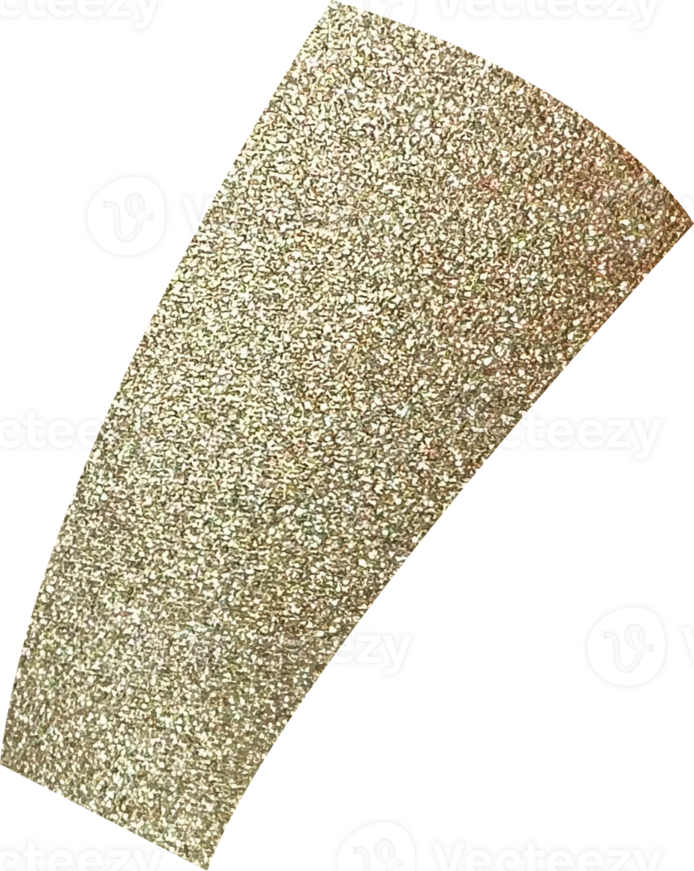 Gold Festive Glitter Confetti png