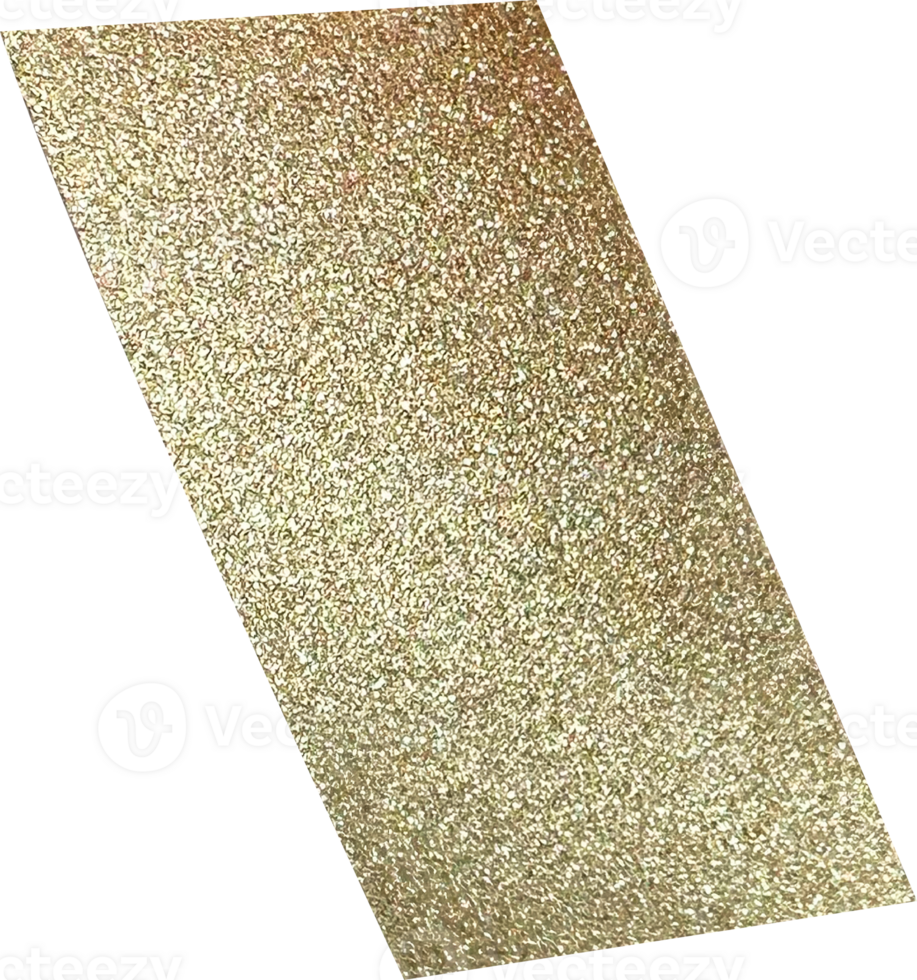 Gold Festive Glitter Confetti png