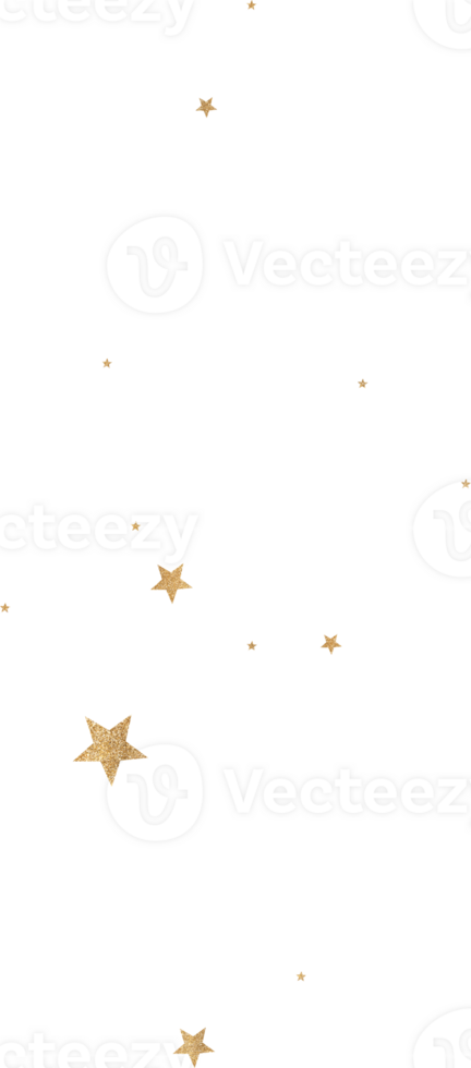 Gold Glitter Constellation png