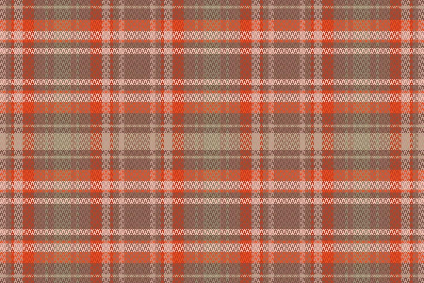 Tartan plaid pattern with texture and summer color. vector