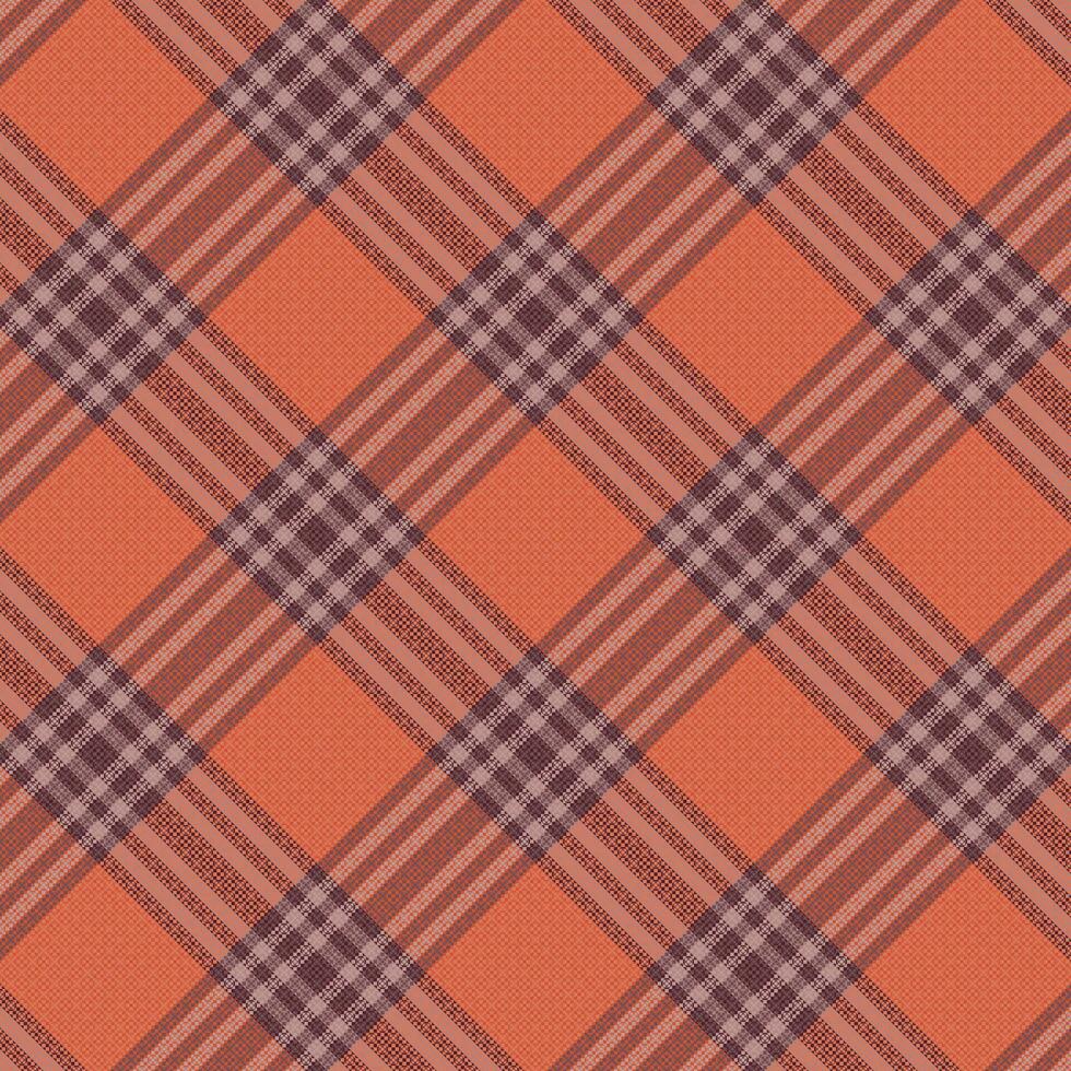 Tartan plaid pattern with texture and summer color. vector