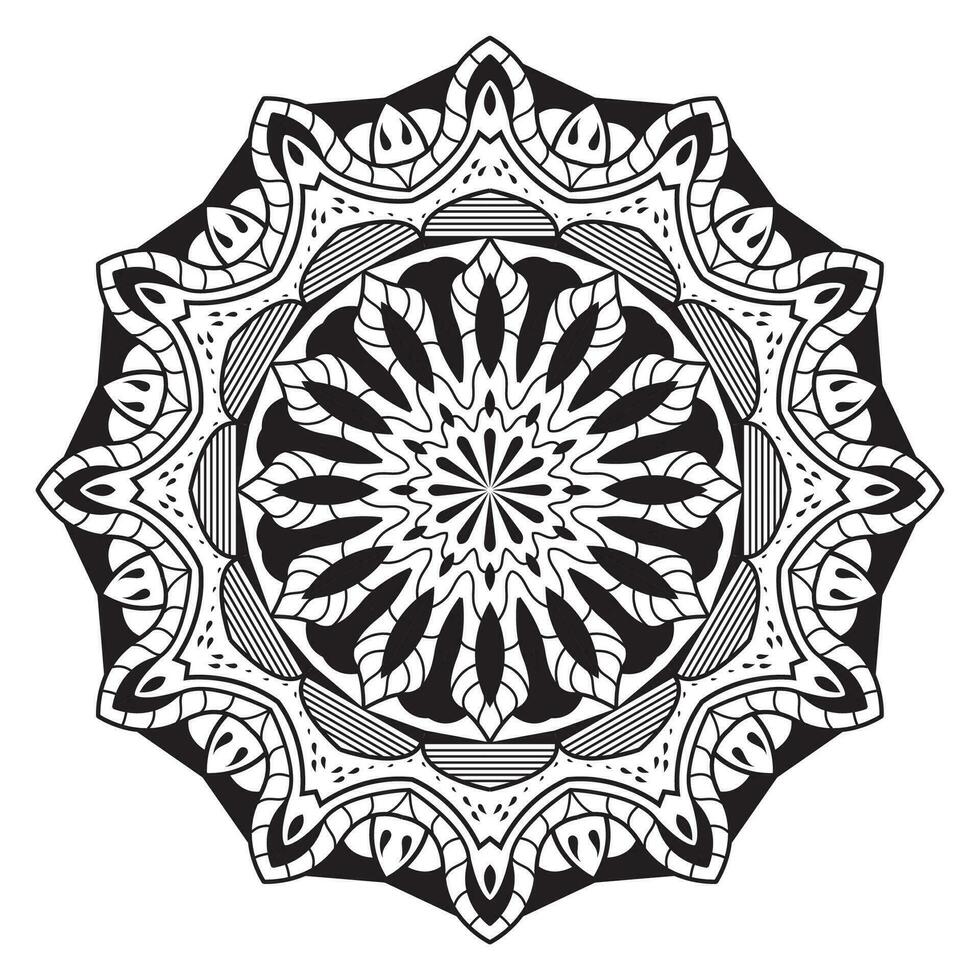 Mandala design consept vector