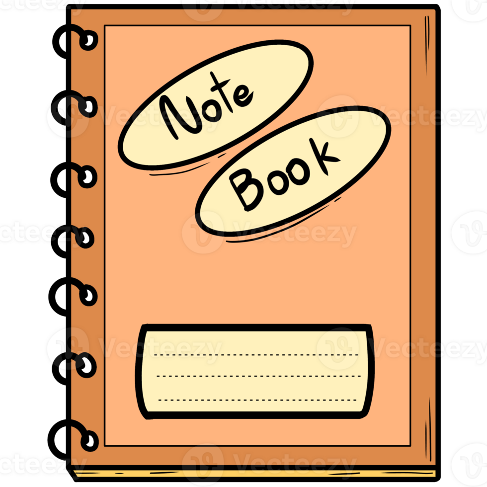 illustration-of-note-book-35890117-png