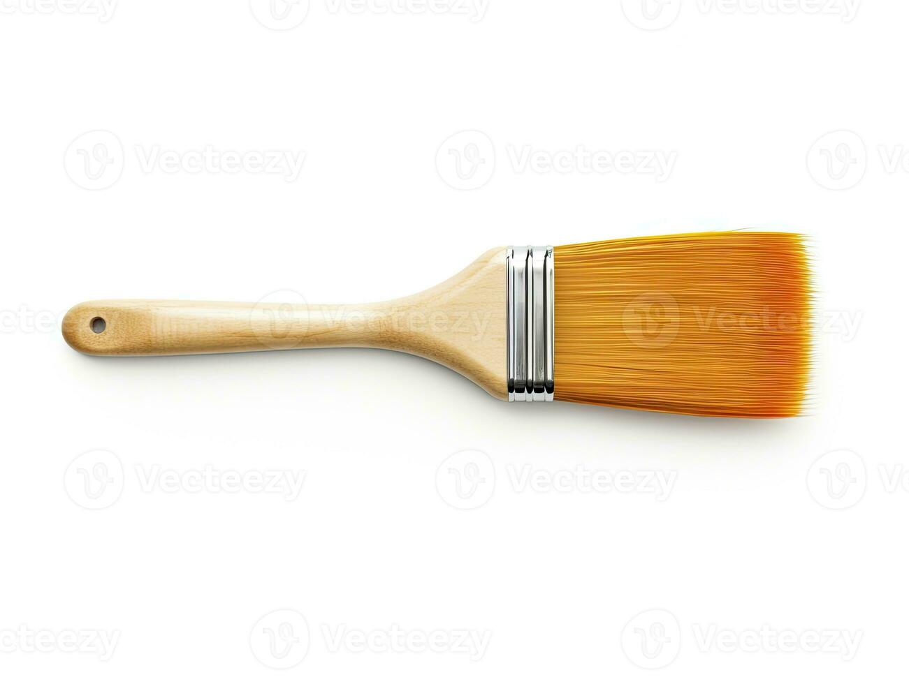 AI generated Paintbrush isolated white background. AI Generated photo