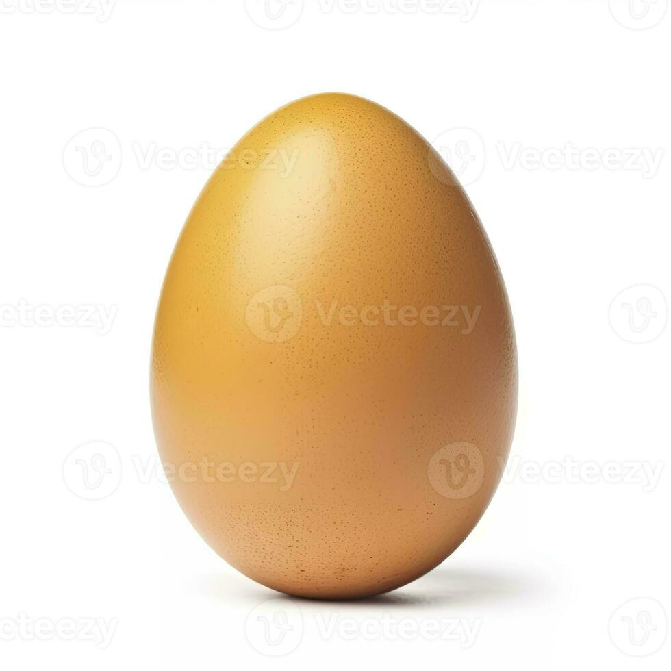 AI generated Egg isolated on white background. AI Generated photo