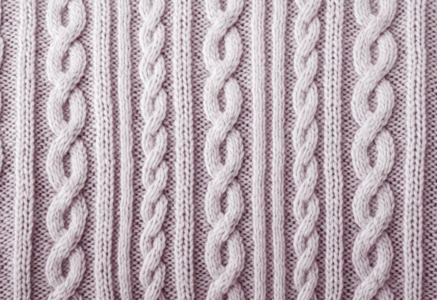 AI generated Knitted sweater texture, background with copy space. AI Generated photo