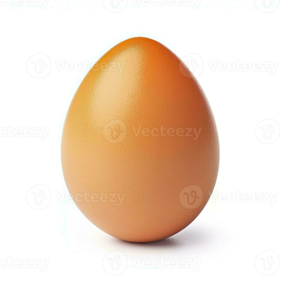 AI generated Egg isolated on white background. AI Generated photo