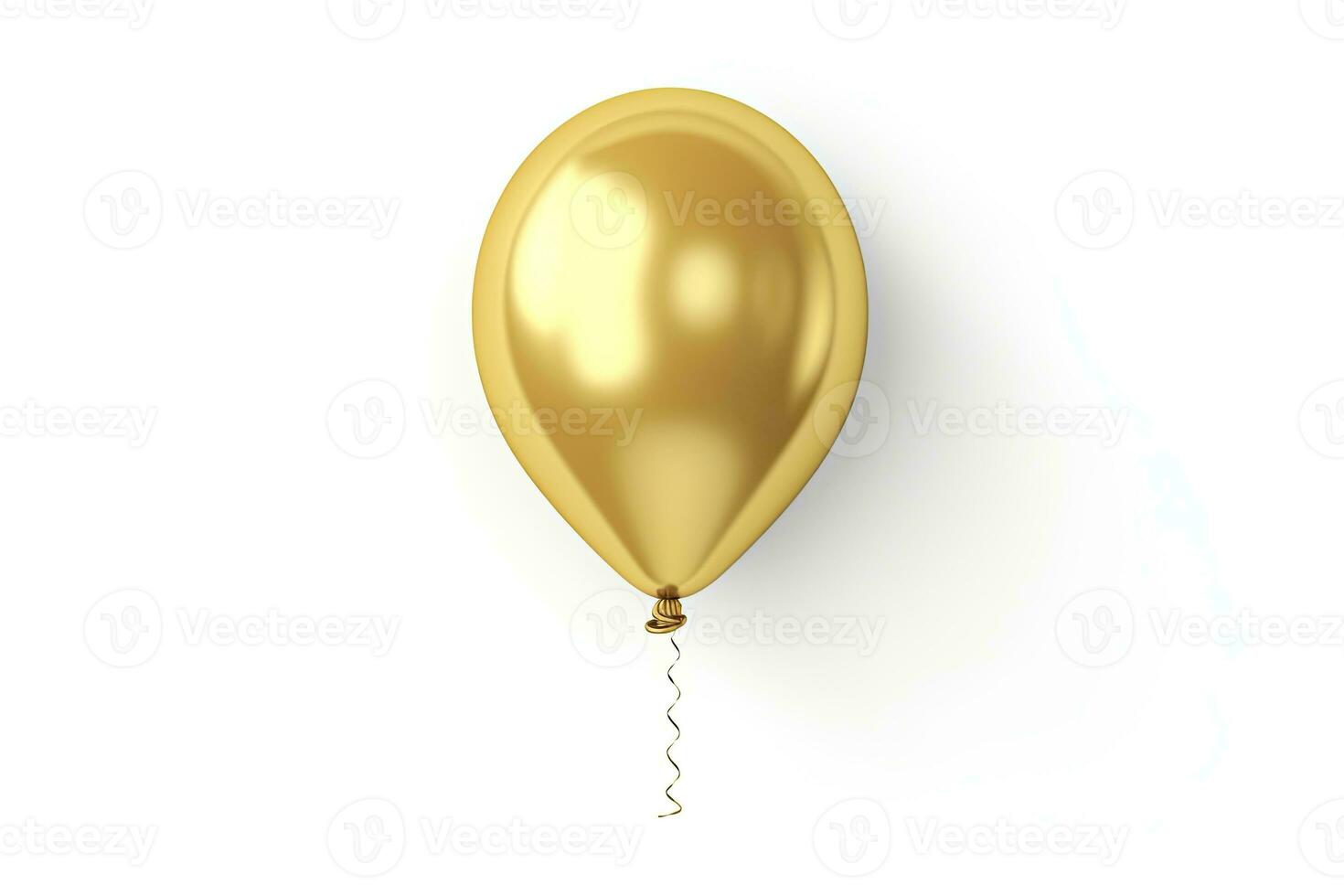 AI generated Birthday balloon flying for party and celebrations. AI Generated photo