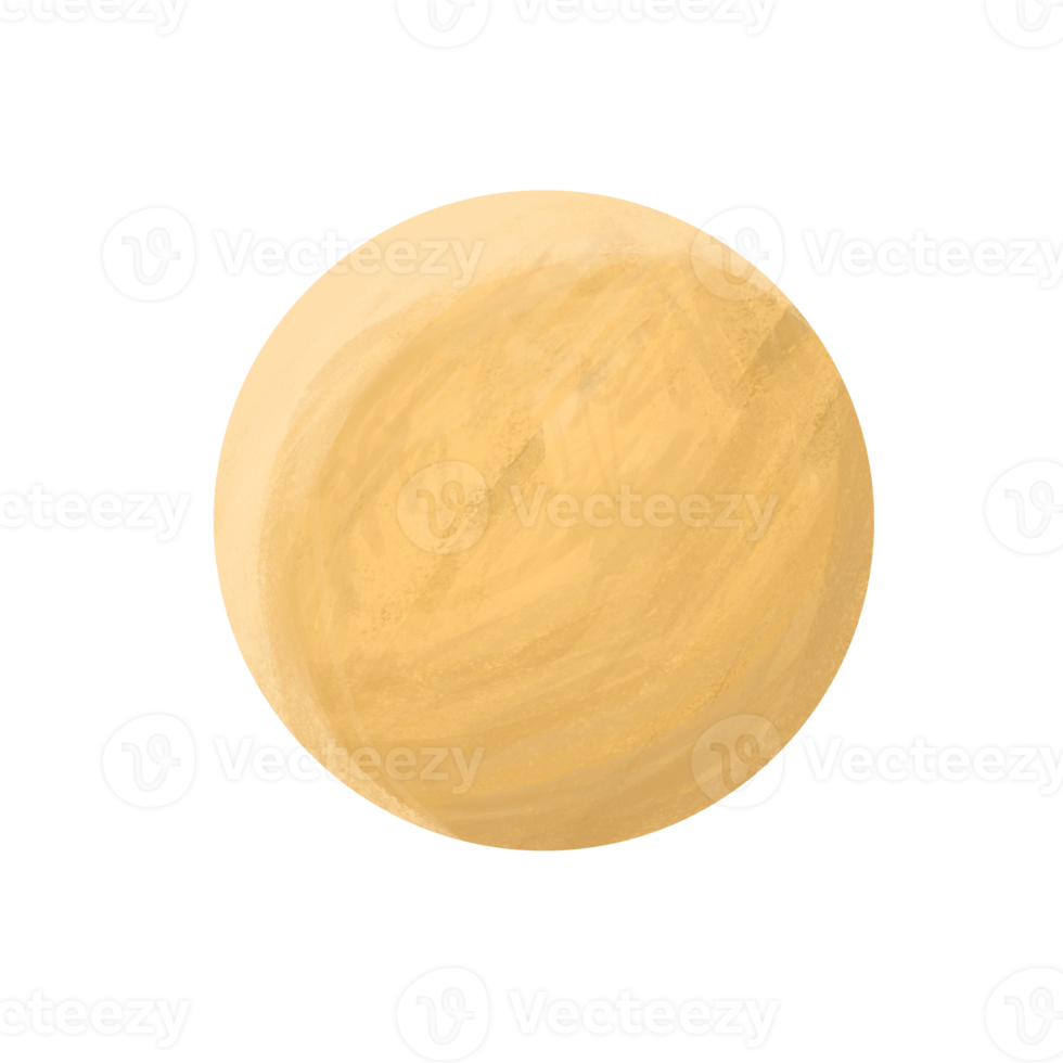 a yellow circle on a transparent background png