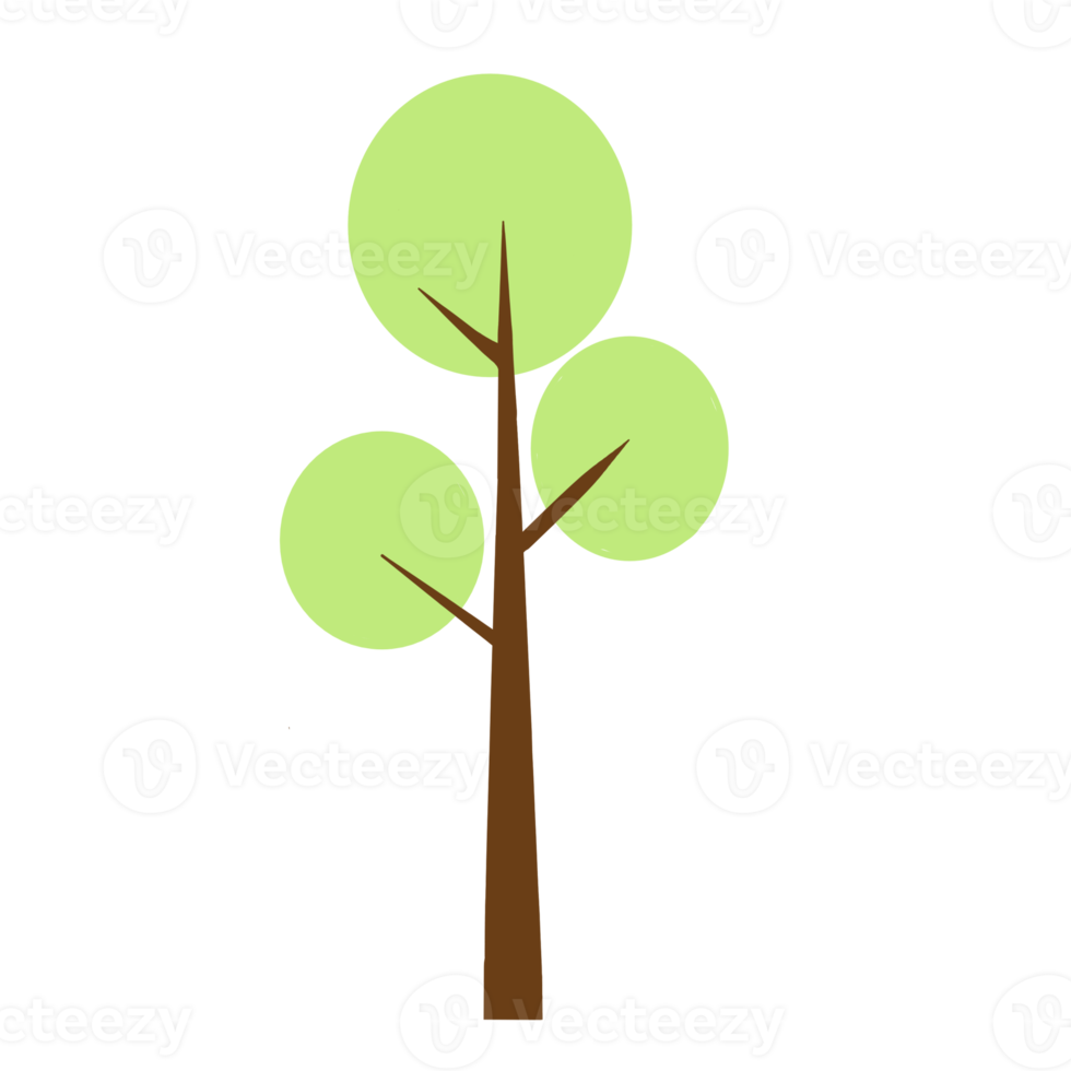 tree icon on transparent background png