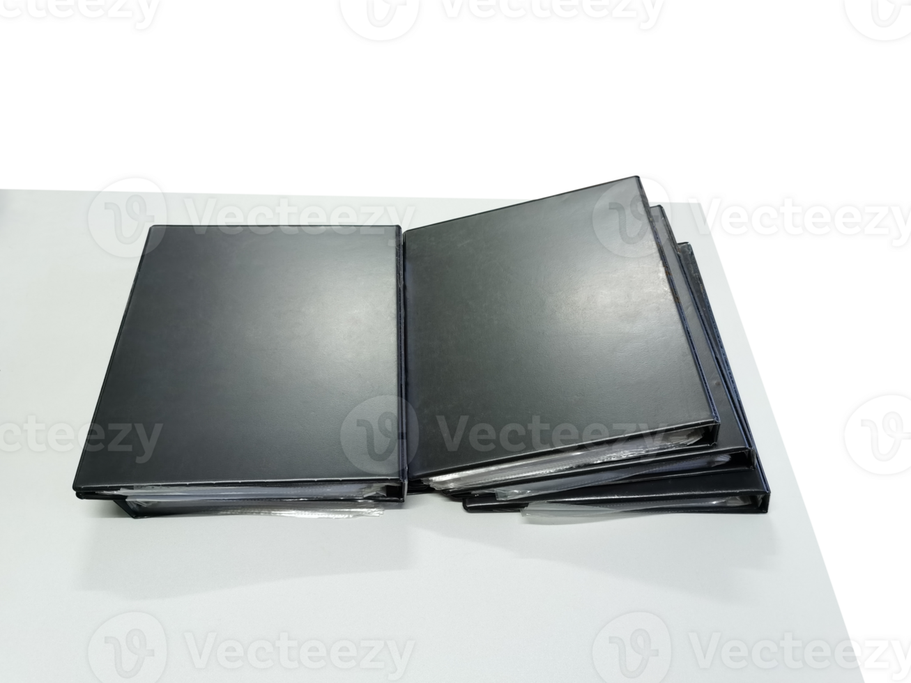 Document file on the table PNG transparent