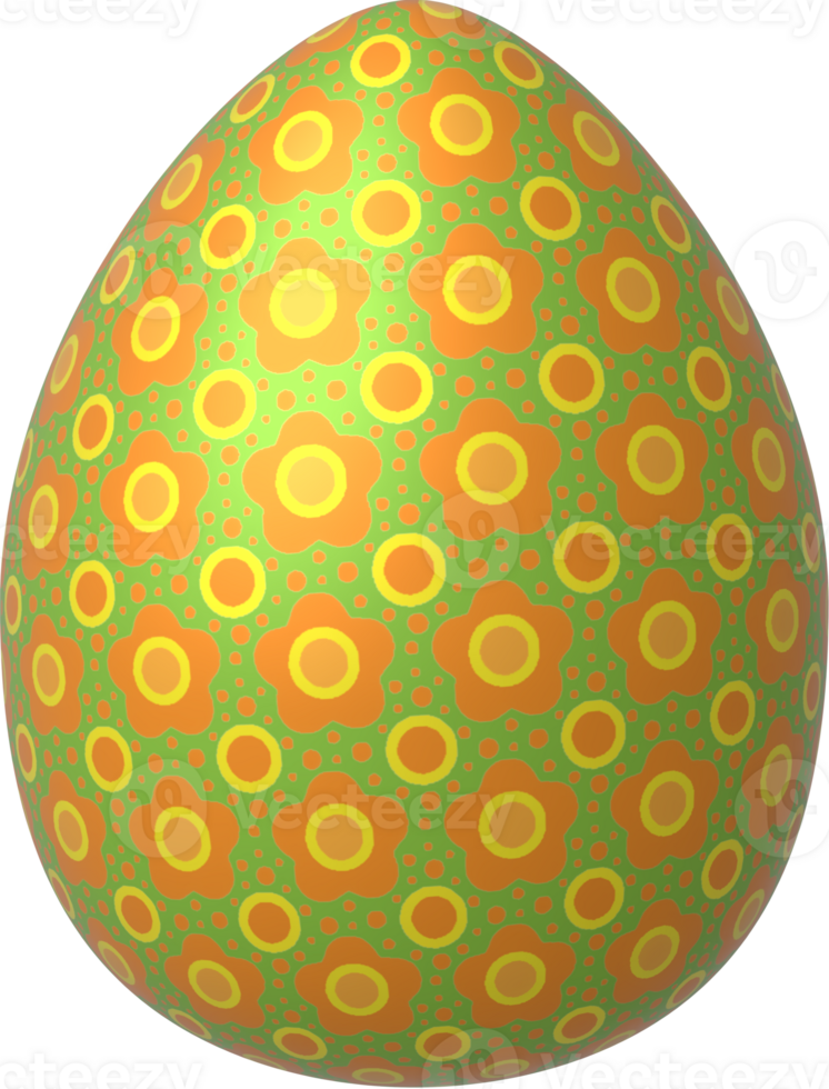 Easter egg illustration png