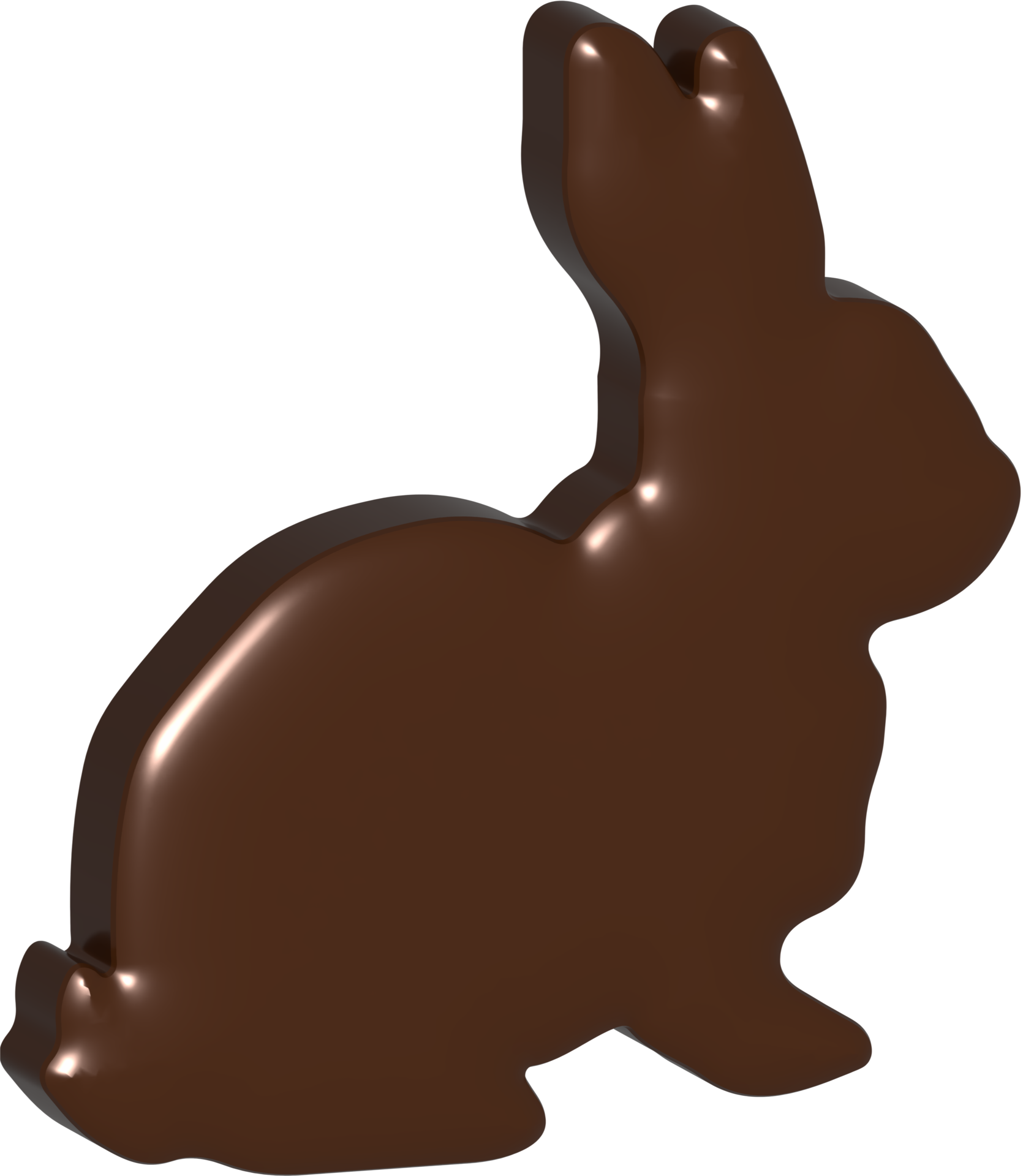 chocolate-bunny-illustration-35895960-png